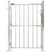 Portail de jardin 100x125 cm Acier inoxydable 2 - Photo n°1