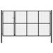 Portail de jardin Acier 350 x 100 cm Anthracite - Photo n°1