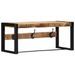 Porte-manteau 80x35x35 cm bois de manguier massif brut - Photo n°1