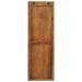 Porte-manteau mural 2pcs 36x3x110cm Bois massif de récupération - Photo n°4