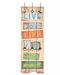 Porte-manteau mural avec 6 crochets 120 x 40 cm LIVE LIFE - Photo n°1