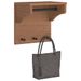 Porte-manteau mural SANDNES 43x30x42 cm bois massif pin - Photo n°1