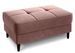 Pouf avec rangement en tissu BOZA 97 cm - Photo n°1