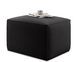 Pouf de salon en velours WILACE – Élégant et confortable - Photo n°1