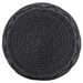 Pouf fait à la main en macramé Anthracite 45x30 cm Coton - Photo n°4