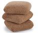 Pouf moderne ANTARA – Tissu bouclé - Photo n°1