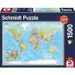 Puzzle Planisphere, 1500 pcs - Photo n°1