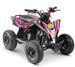 Quad électrique 1300W 48V lithium Staring noir et rose - Photo n°1