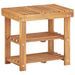 Range-chaussures 50x32x45 cm Bois d'acacia massif - Photo n°1