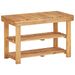 Range-chaussures 70x32x46 cm Bois d'acacia massif - Photo n°1