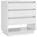 Rangement Blanc brillant 70x41x75 cm 2 - Photo n°1