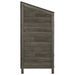 Remise de jardin Anthracite 102x52x112 cm Bois de sapin solide - Photo n°5