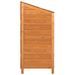 Remise de jardin Marron 102x52x112 cm Bois de sapin solide - Photo n°5