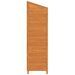 Remise de jardin Marron 102x52x174,5 cm Bois de sapin solide - Photo n°5