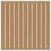 Repose-pied de jardin 70x70x30cm Marron miel Bois de pin solide - Photo n°3