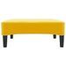 Repose-pied Jaune 78x56x32 cm Velours 2 - Photo n°2