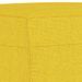 Repose-pied Jaune clair 60x50x41 cm Tissu - Photo n°5