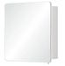 Armoire De Toilette 60 Cm Gali + Applique LED pour miroir de salle de bain LILO 2 x 3 W - Chromé brillant - Photo n°1