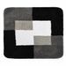 RIDDER Tapis de salle de bains Coins 55 x 50 cm Gris 7103807 - Photo n°1