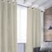 Rideau sueden 100% Polyester - Beige clair - 140x250 cm - Photo n°1