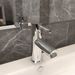 Robinet de lavabo de salle de bain Finition chromée 130x176 mm - Photo n°1