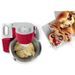 Robot de cuisine - BOSCH Kitchen machine MUM5 - Rouge foncé/silver - 1000W-7 vitesses+pulse - Bol mélangeur inox 3,9L - Photo n°5