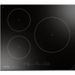 ROSIERES RPI2S0-Table de cuisson induction-3 foyers-7100 W-L 59 x P 52 cm-Revetement verre-Noir - Photo n°1