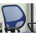 Rousseau Chaise de bureau Hippa Polyester Bleu - Photo n°5