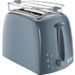 Russell Hobbs 21644-56 Toaster Grille-Pain Texture Fentes Larges - Gris - Photo n°1