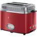 RUSSELL HOBBS 21680-56 - Toaster Retro - 2 fentes - 1300 W - Rouge - Photo n°1
