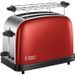 RUSSELL HOBBS 23330-56 - Toaster Colours Plus - Technologie Fast Toast - Rouge - Photo n°2