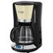RUSSELL HOBBS 24033-56 - Cafetiere programmable Colours Plus - Technologie WhirlTech - 15 tasses - 1100 W - Creme - Photo n°1