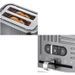 Russell Hobbs 25250-56 Toaster Grille-Pain Geo Steel, 4 Fonctions, Température Ajustable, Réchauffe Viennoiseries, Pince - Photo n°2