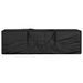 Sac de rangement pour coussins de jardin noir 135x40x55 cm PE - Photo n°2