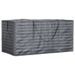 Sacs de rangement pour coussins de jardin 2 pcs noir - Photo n°6