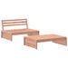 Salon de jardin 2 pcs bois massif douglas - Photo n°1