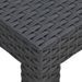 Salon de jardin 3 pcs avec coussins PP Anthracite 3 - Photo n°10