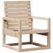 Salon de jardin 3 pcs bois massif de pin - Photo n°4