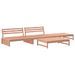 Salon de jardin 4 pcs bois massif douglas - Photo n°1