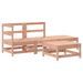 Salon de jardin 4 pcs bois massif douglas - Photo n°1