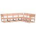 Salon de jardin 6 pcs bois massif douglas - Photo n°1
