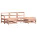 Salon de jardin 6 pcs bois massif douglas - Photo n°1