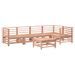 Salon de jardin 6 pcs bois massif douglas - Photo n°1