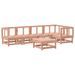 Salon de jardin 6 pcs bois massif douglas - Photo n°1