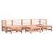 Salon de jardin 7 pcs bois massif douglas - Photo n°1