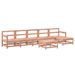 Salon de jardin 7 pcs bois massif douglas - Photo n°1