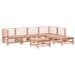 Salon de jardin 7 pcs bois massif douglas - Photo n°1
