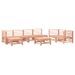 Salon de jardin 8 pcs bois massif douglas - Photo n°1