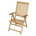 Salon de jardin 9 pcs Bois de teck massif - Photo n°6