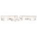 Salon de jardin palette 6 pcs Bois Blanc 12 - Photo n°1